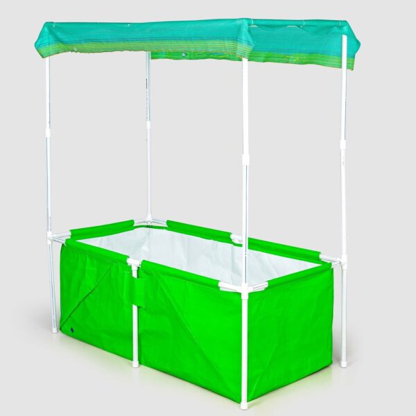 rectangle grow bag with pvc pipes