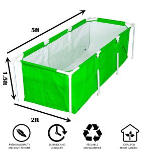 rectangle hdpe grow bags